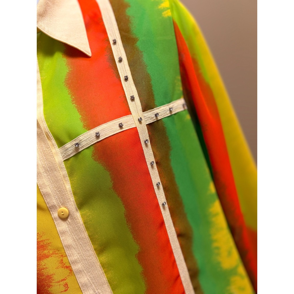 Kokomo‎ Vintage Rhinestone Blouse